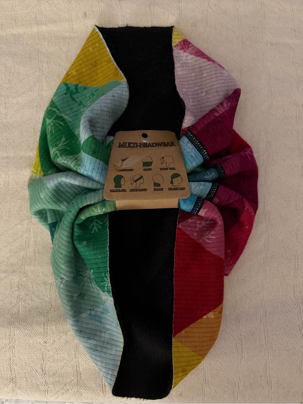 Multi-Color Stretch Headband - Multi-Headwear